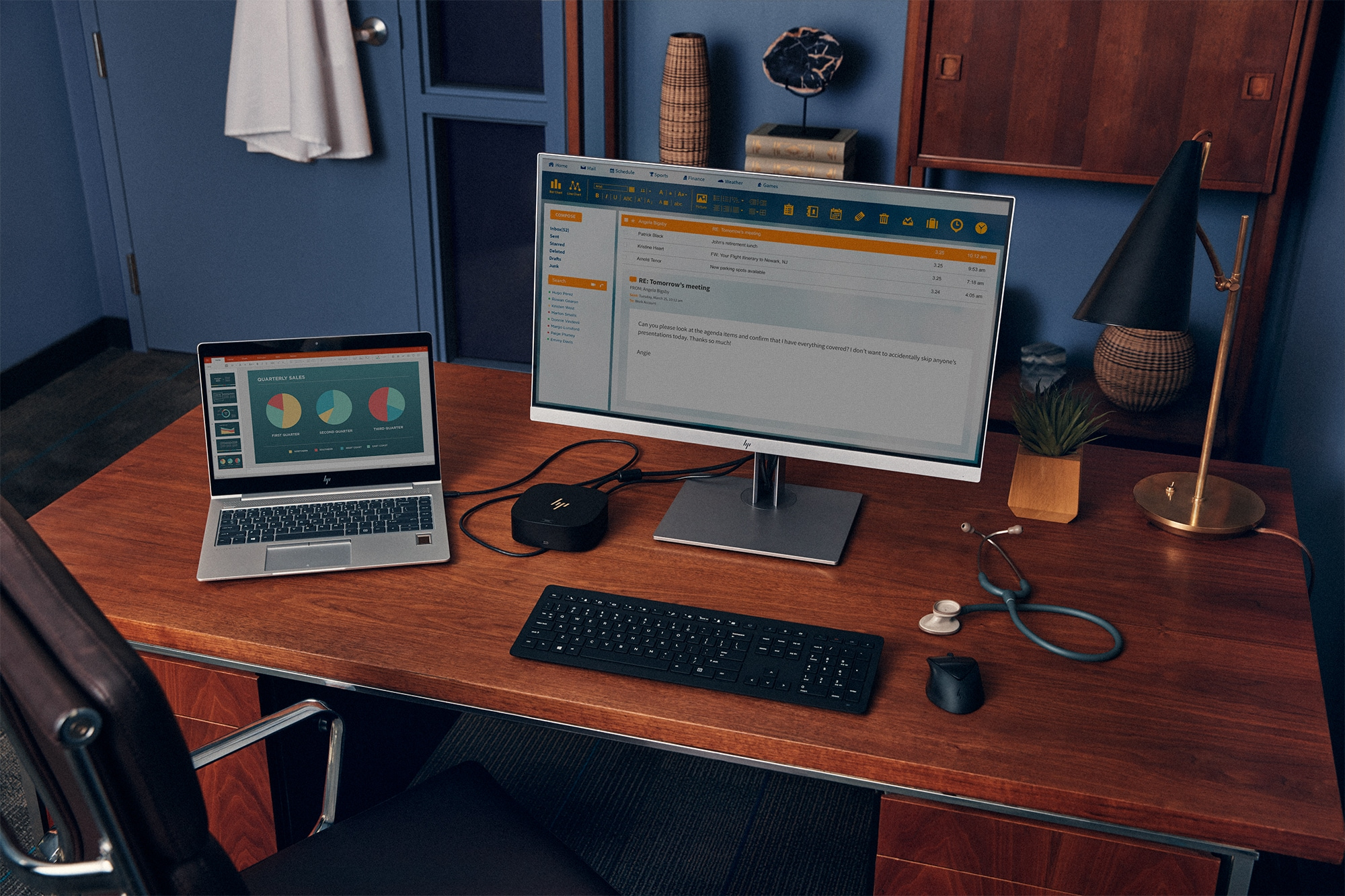 HP Station d'accueil universelle USB-C/A G2