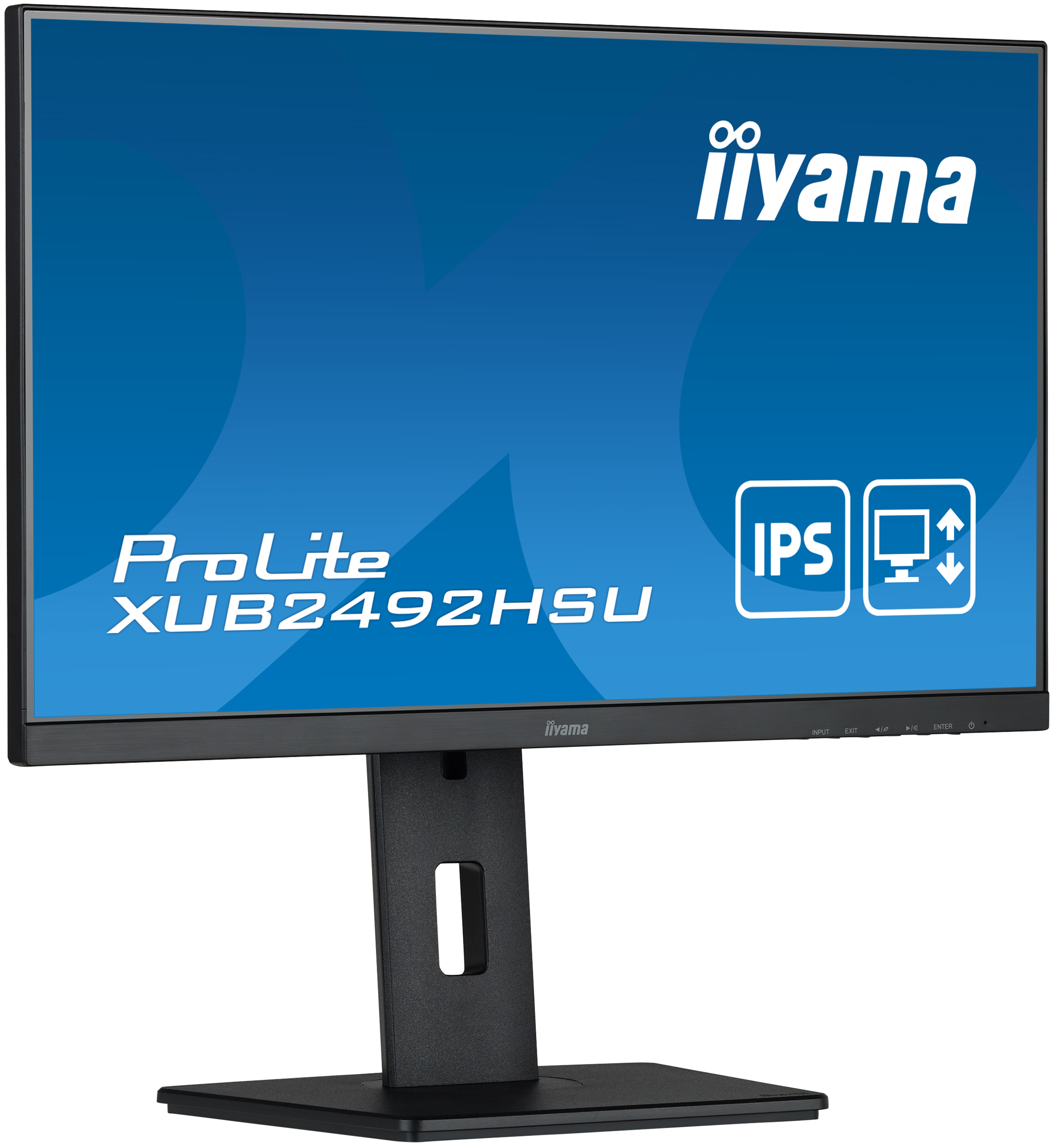 iiyama ProLite XUB2492HSU-B5 LED display 60,5 cm (23.8") 1920 x 1080 pixels Full HD Noir
