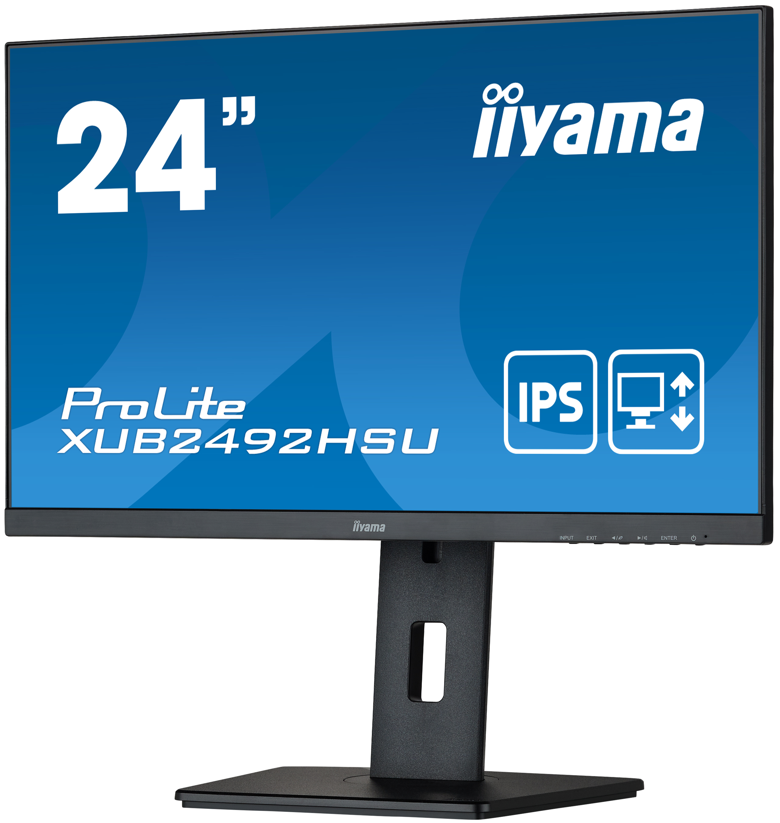 iiyama ProLite XUB2492HSU-B5 LED display 60,5 cm (23.8") 1920 x 1080 pixels Full HD Noir