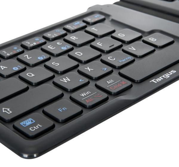 Targus AKF003FR clavier Universel Bluetooth AZERTY Français Noir
