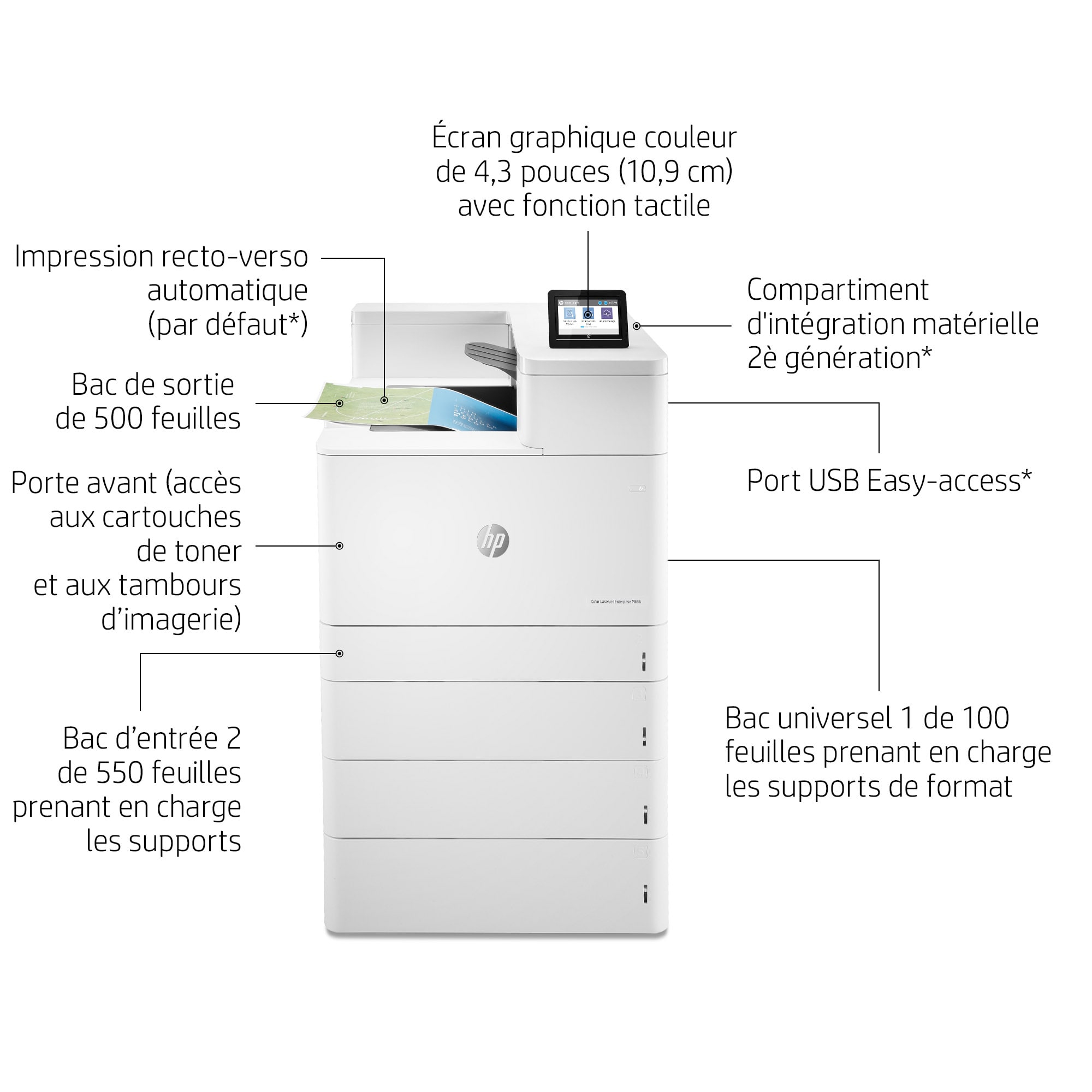 HP Color LaserJet Enterprise M856dn