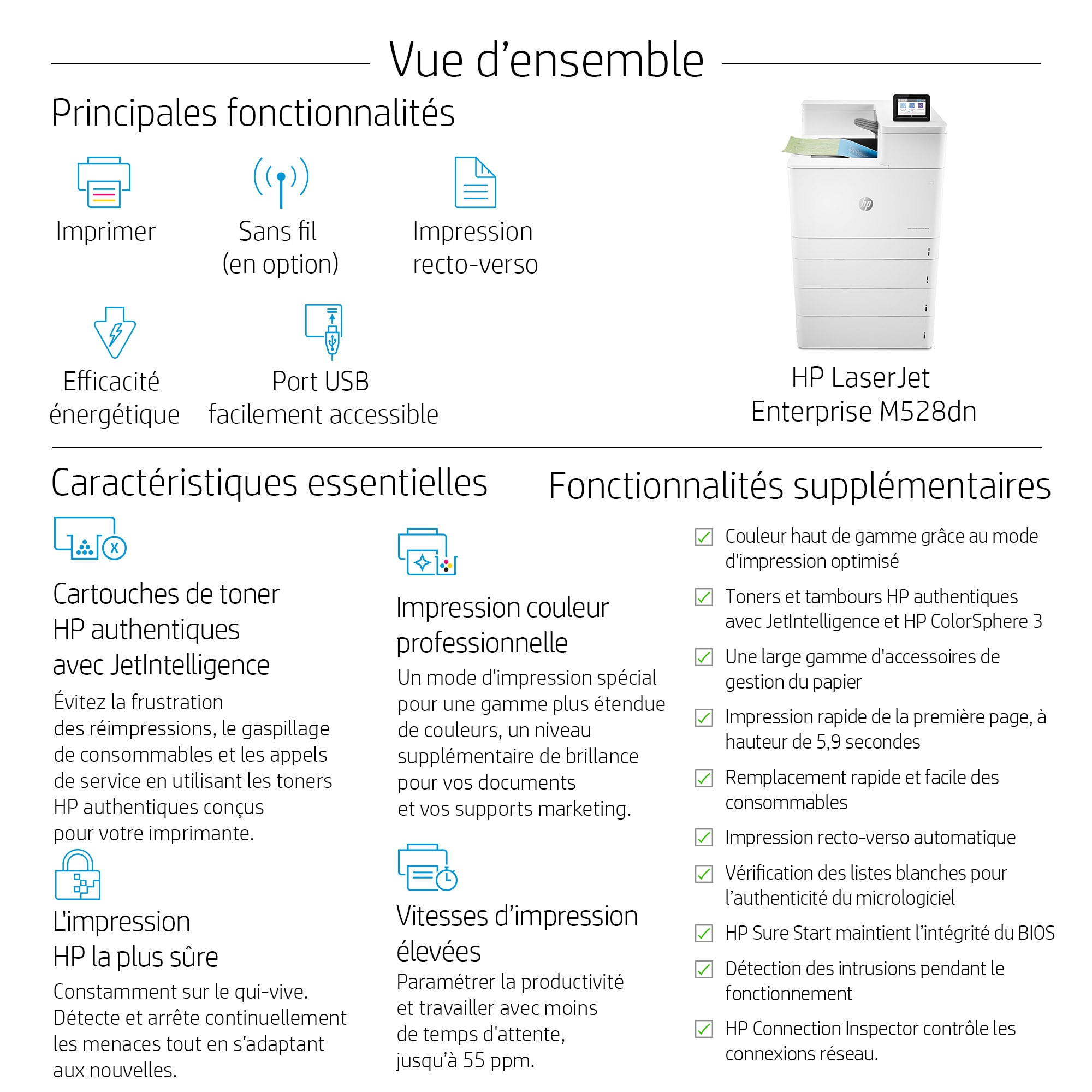 HP Color LaserJet Enterprise M856dn