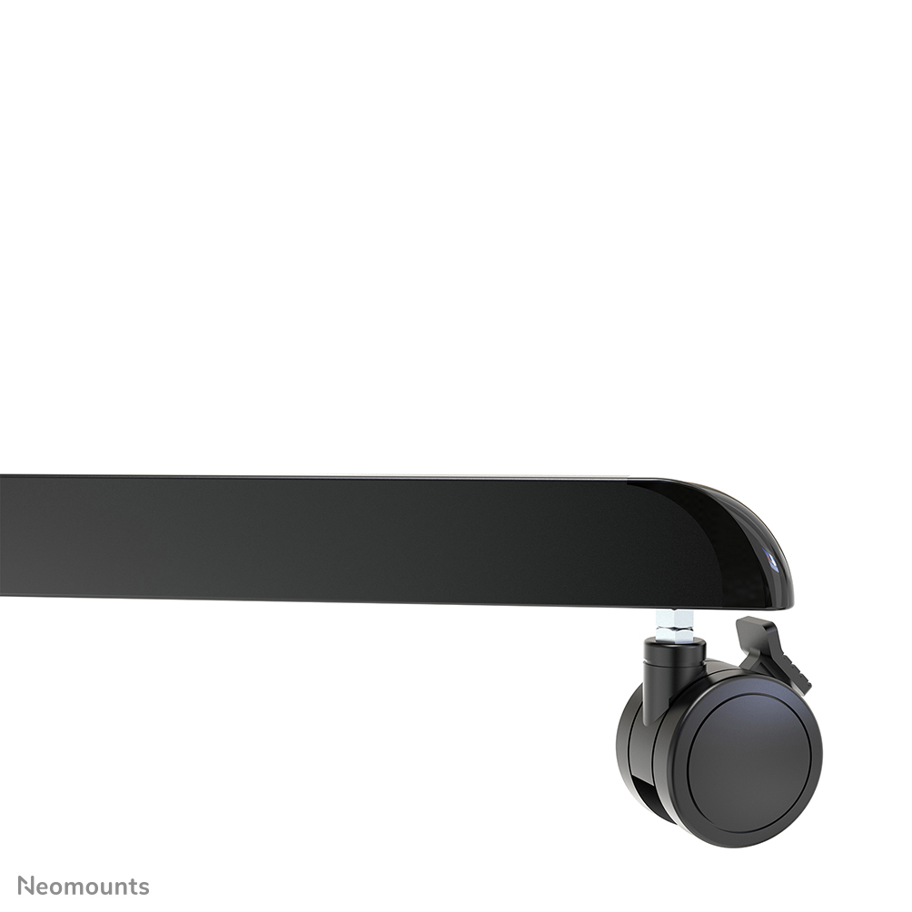 NEOMOUNTS NS-M1250BLACK Support au sol pour écran 37-70p - rotatif - étagère multimédia incluse