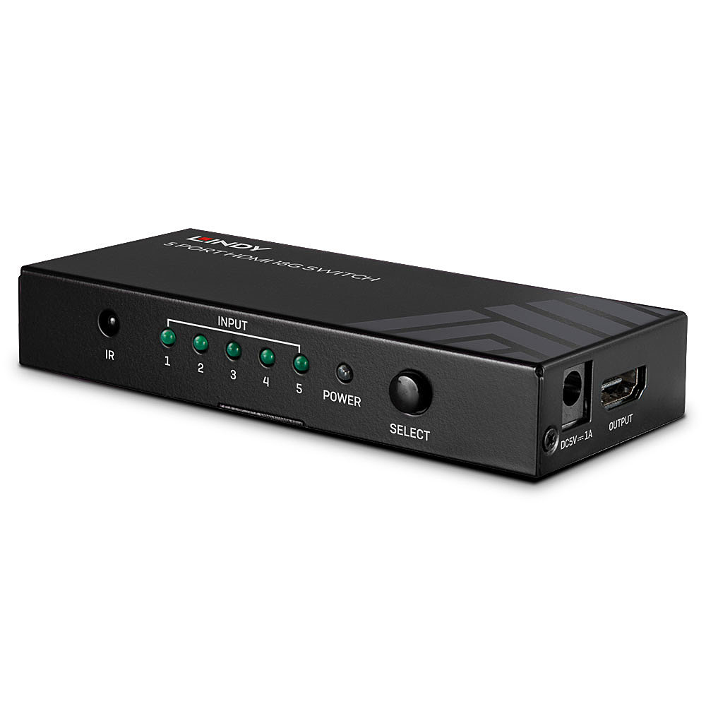 LINDY 5 Port HDMI 18G Switch