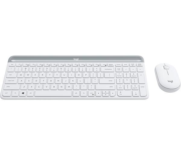 Logitech MK470 clavier Souris incluse Bureau RF sans fil AZERTY Français Blanc
