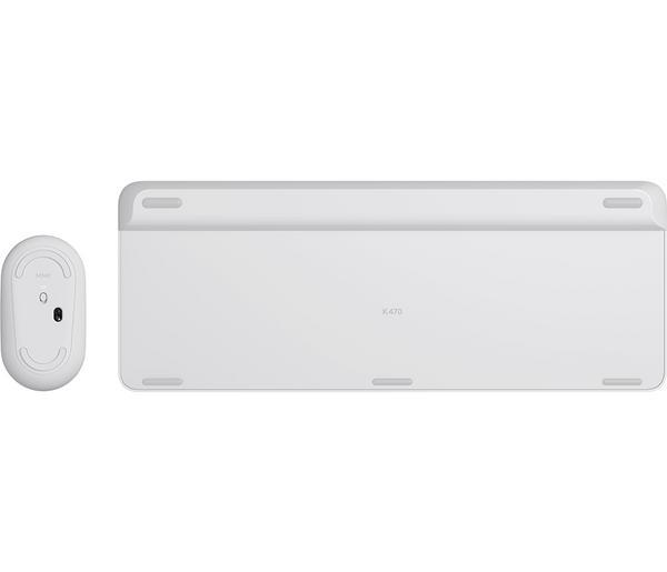 Logitech MK470 clavier Souris incluse Bureau RF sans fil AZERTY Français Blanc