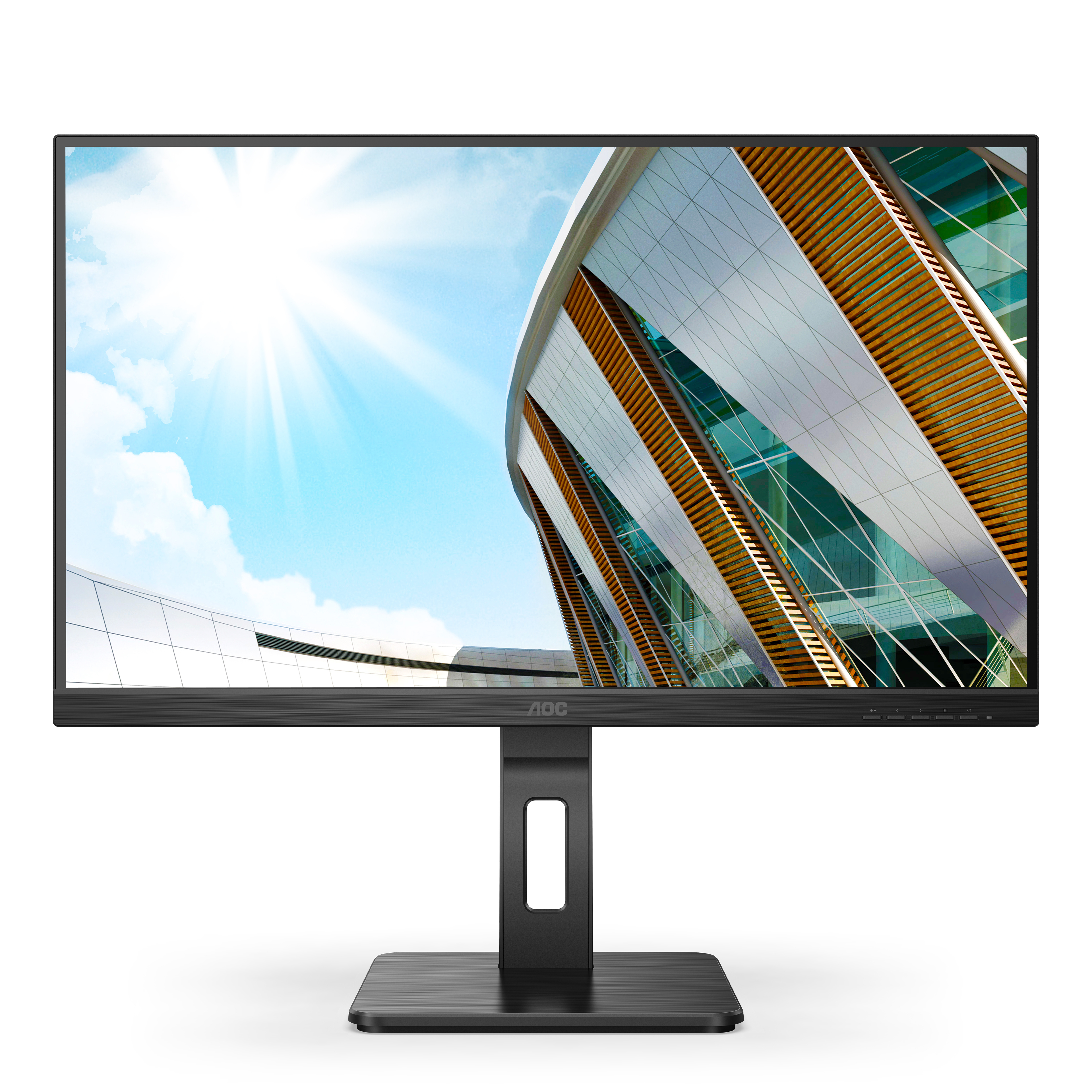 AOC 27P2Q 27p 1920x1080 FHD IPS 250cd/m2 1000:1 4ms HDMI DVI DisplayPort VGA haut-parleurs noir