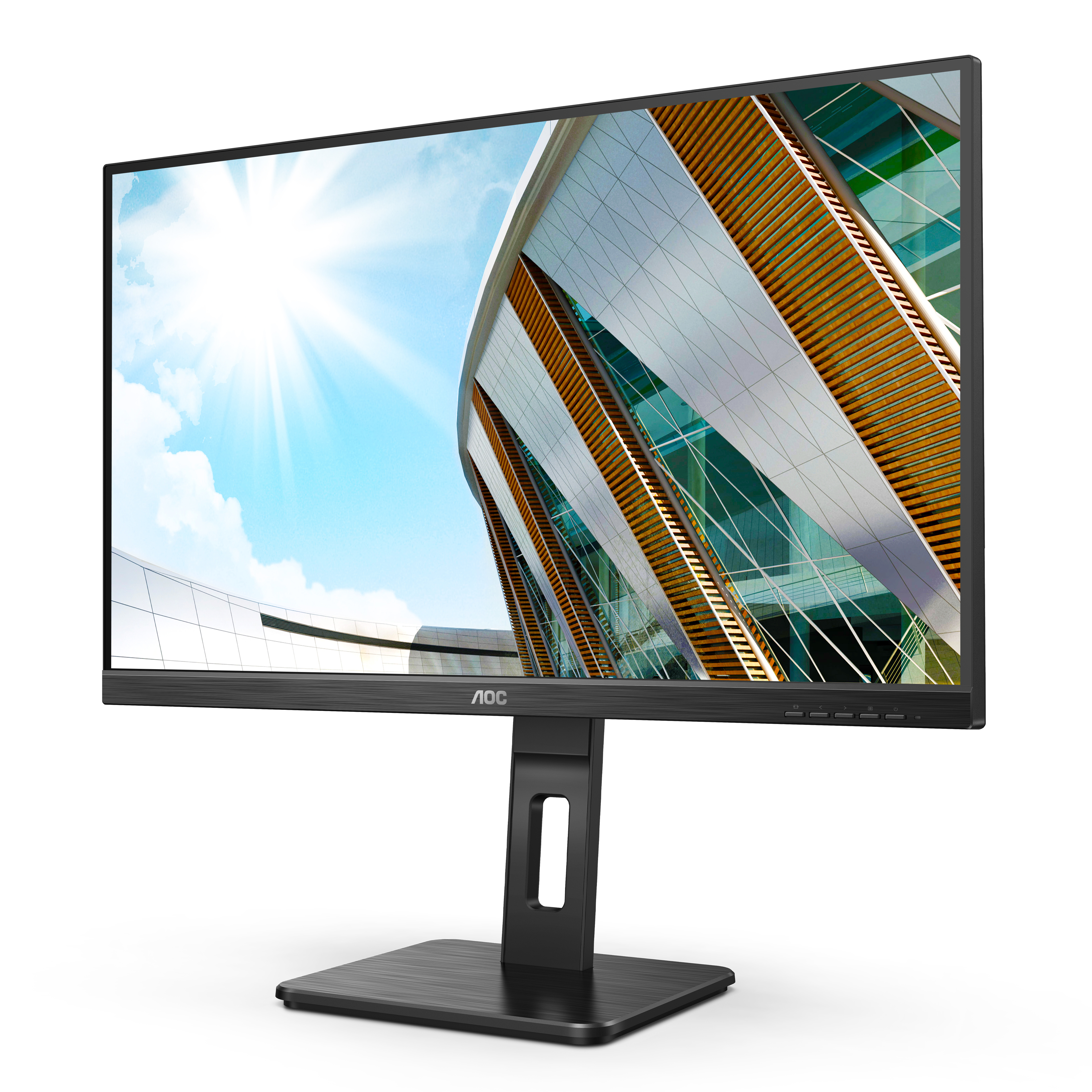 AOC 27P2Q 27p 1920x1080 FHD IPS 250cd/m2 1000:1 4ms HDMI DVI DisplayPort VGA haut-parleurs noir