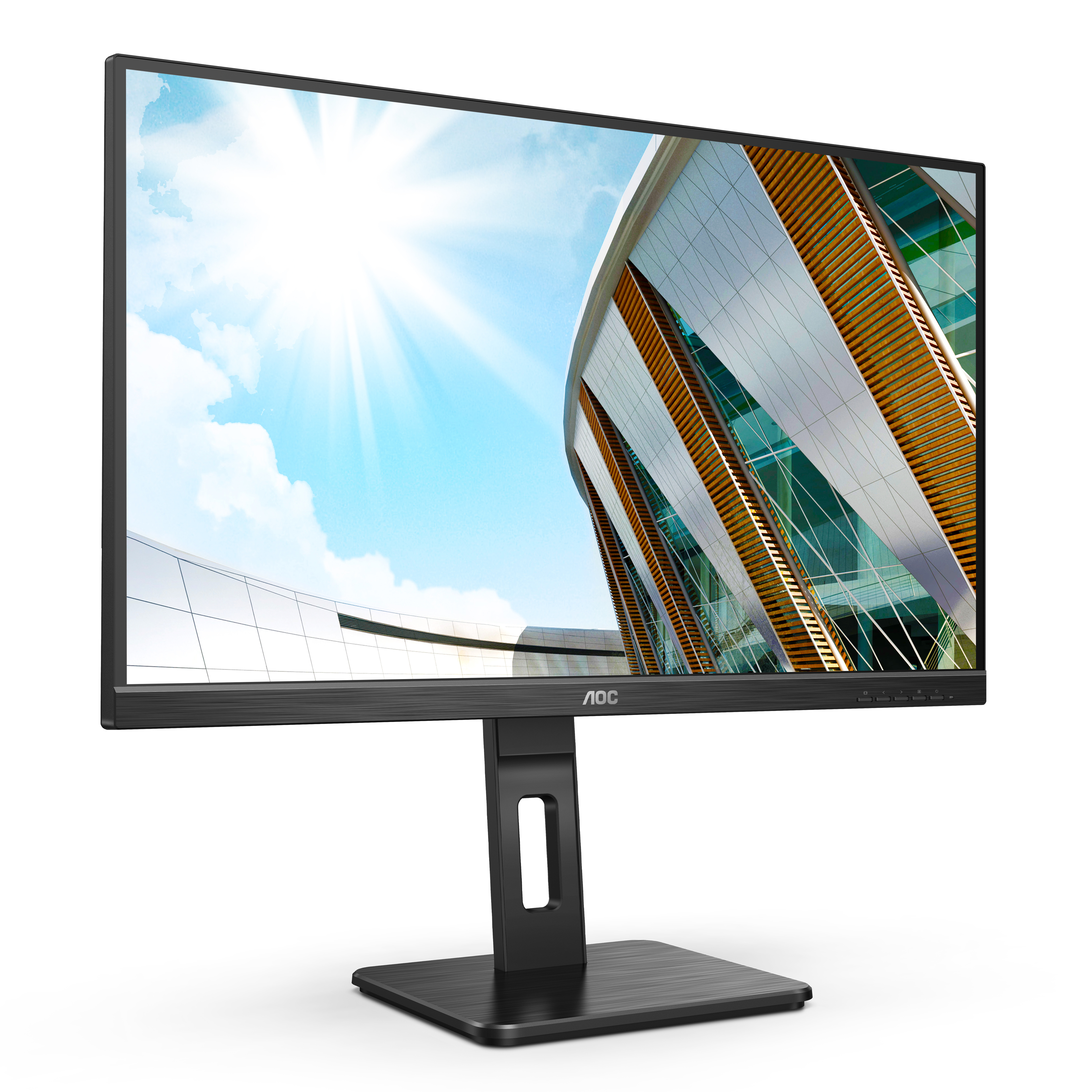 AOC 27P2Q 27p 1920x1080 FHD IPS 250cd/m2 1000:1 4ms HDMI DVI DisplayPort VGA haut-parleurs noir