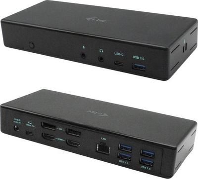 I-TEC USB-C Quattro Display Docking Station 2xDP 2xHDMI 1xGLAN 5xUSB 3.0 1xUSB-C-Data 1xAudio 1xMic 85W PD KL