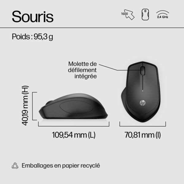 HP 280 Silent Wireless Mouse (EN)
