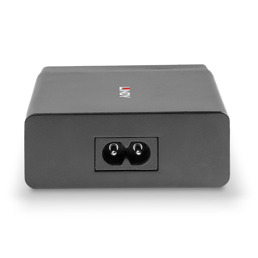LINDY 4 Port USB Type C & A Smart Charger with Power Delivery 72W