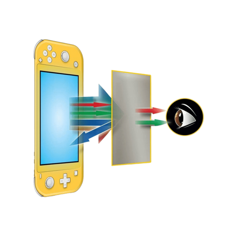 STEELPLAY Verre Protection Ecran 9H Anti Lumiere Bleue SWITCH LITE