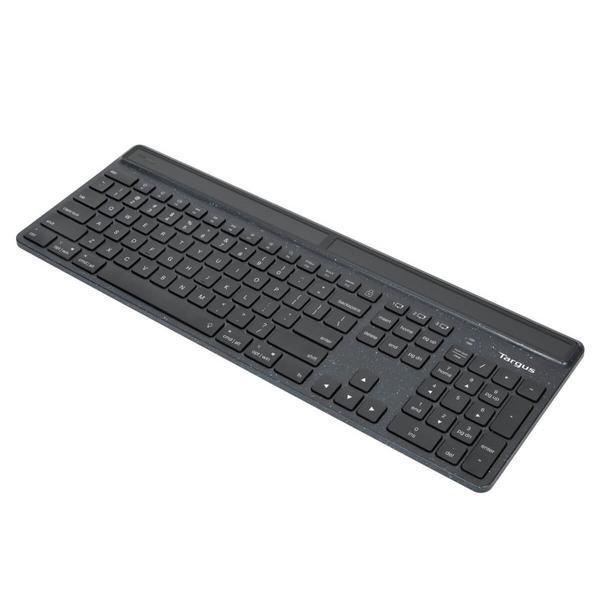 Targus Sustainable Energy Harvesting EcoSmart clavier Universel Bluetooth AZERTY Français Noir