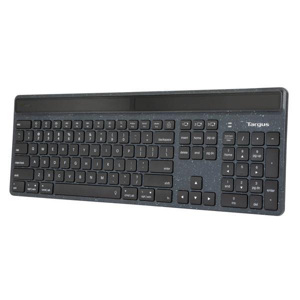 Targus Sustainable Energy Harvesting EcoSmart clavier Universel Bluetooth AZERTY Français Noir