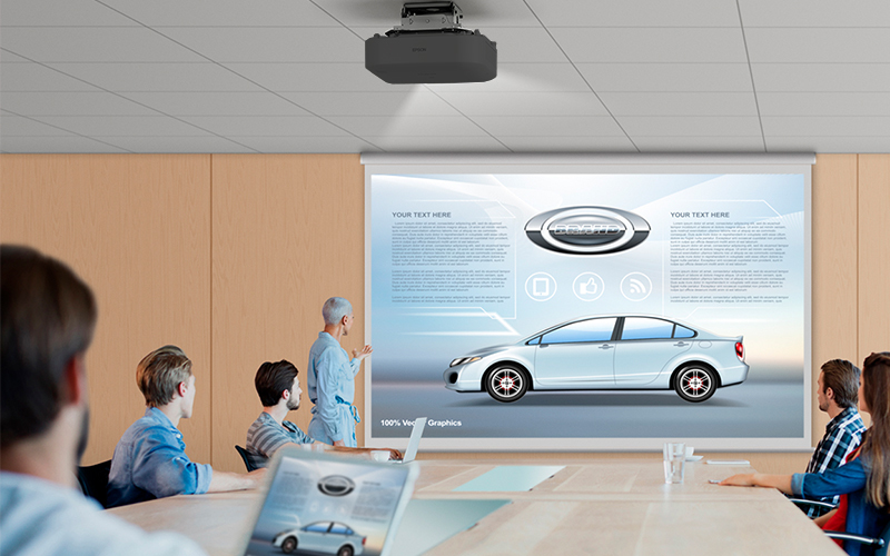 EPSON EB-PU1007B 3LCD 7000Lumen WUXGA 1920x1200 No Lens black