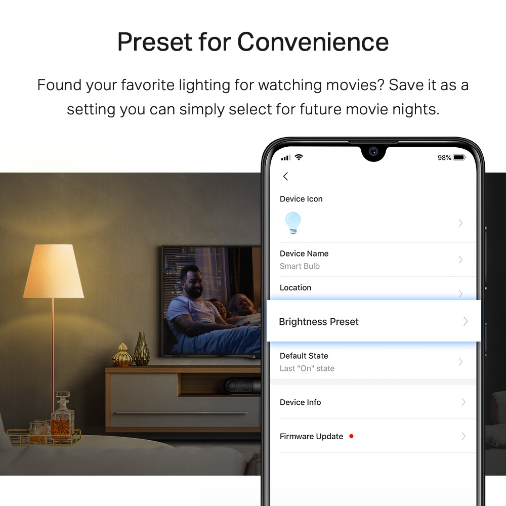 TP-Link Tapo L510E(2-PACK) éclairage intelligent Ampoule intelligente Wi-Fi