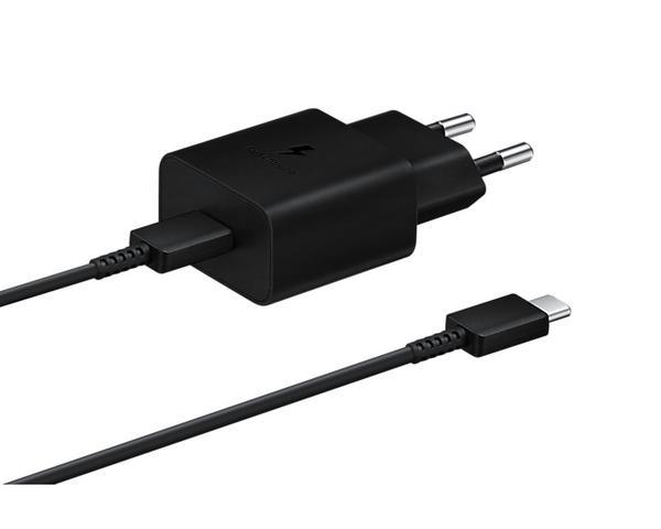 SAMSUNG 15W Adapter C to C Cable included Black