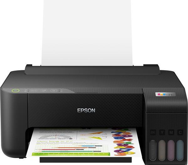 EPSON EcoTank ET-1810 Printer colour ink-jet refillable A4 5760x1440dpi 10ppm mono/5ppm colour 100 sheets USB Wi-Fi black