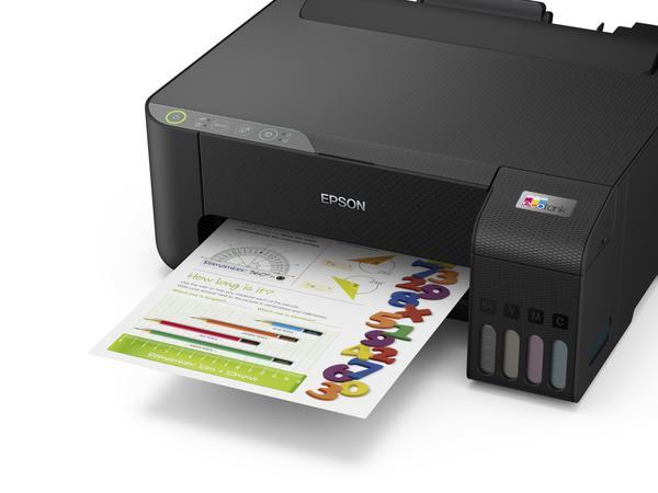 EPSON EcoTank ET-1810 Printer colour ink-jet refillable A4 5760x1440dpi 10ppm mono/5ppm colour 100 sheets USB Wi-Fi black