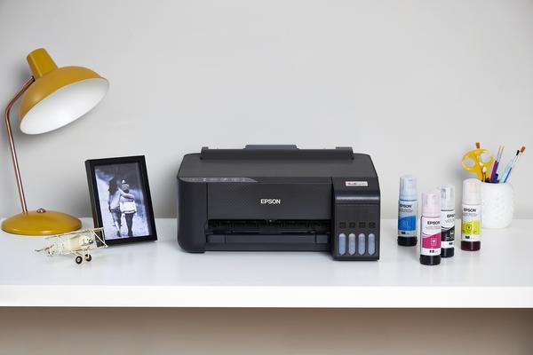 EPSON EcoTank ET-1810 Printer colour ink-jet refillable A4 5760x1440dpi 10ppm mono/5ppm colour 100 sheets USB Wi-Fi black