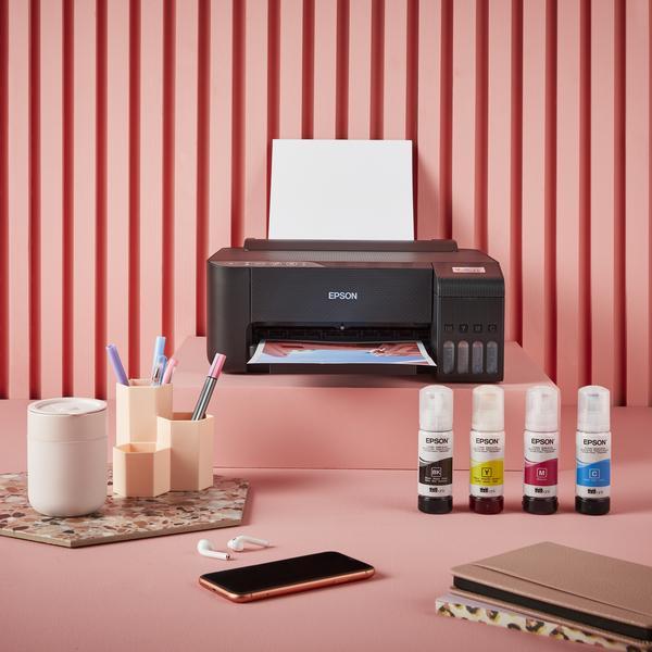 EPSON EcoTank ET-1810 Printer colour ink-jet refillable A4 5760x1440dpi 10ppm mono/5ppm colour 100 sheets USB Wi-Fi black