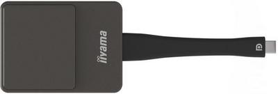 iiyama WP D002C connecteur de télévision intelligent USB 4K Ultra HD Noir, Argent