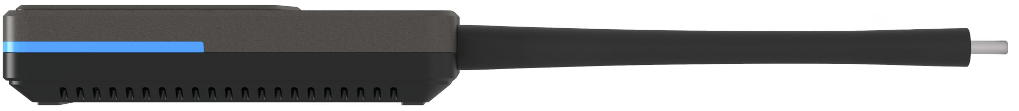 iiyama WP D002C connecteur de télévision intelligent USB 4K Ultra HD Noir, Argent