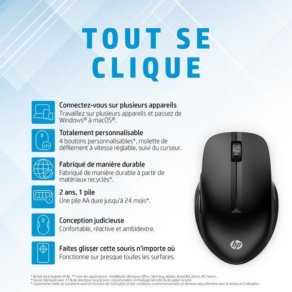 HP 430 Multi-Device Wireless Mouse