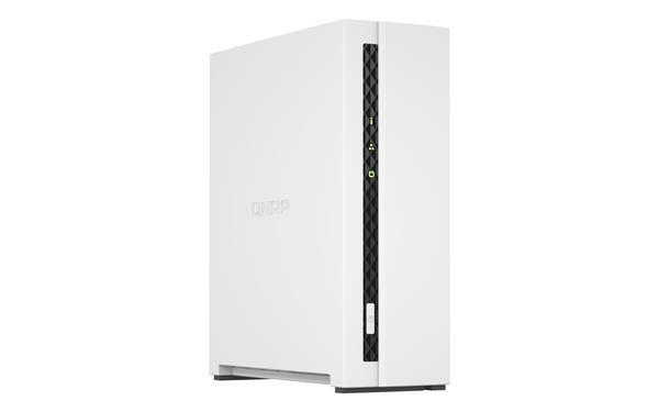 QNAP TS-133 1 bay ARM 1.8GHz Quad core 1xSATA 6Gb/s 2Go DDR4 1xGbE 1xUSB3.2 Gen1 and 1xUSB2.0