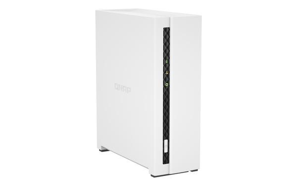 QNAP TS-133 1 bay ARM 1.8GHz Quad core 1xSATA 6Gb/s 2Go DDR4 1xGbE 1xUSB3.2 Gen1 and 1xUSB2.0