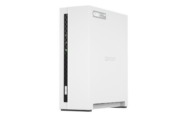 QNAP TS-133 1 bay ARM 1.8GHz Quad core 1xSATA 6Gb/s 2Go DDR4 1xGbE 1xUSB3.2 Gen1 and 1xUSB2.0