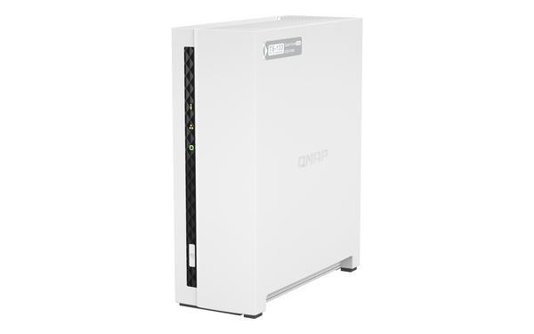 QNAP TS-133 1 bay ARM 1.8GHz Quad core 1xSATA 6Gb/s 2Go DDR4 1xGbE 1xUSB3.2 Gen1 and 1xUSB2.0