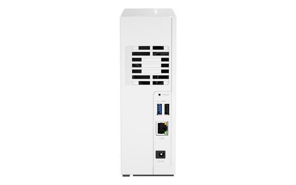QNAP TS-133 1 bay ARM 1.8GHz Quad core 1xSATA 6Gb/s 2Go DDR4 1xGbE 1xUSB3.2 Gen1 and 1xUSB2.0