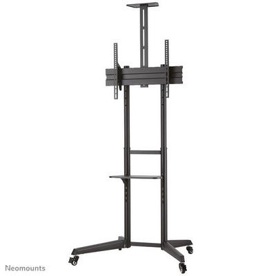 NEOMOUNTS FL50-550BL1 Support au sol mobile pour écran 37-70p - étagère multimédia et support caméra inclus