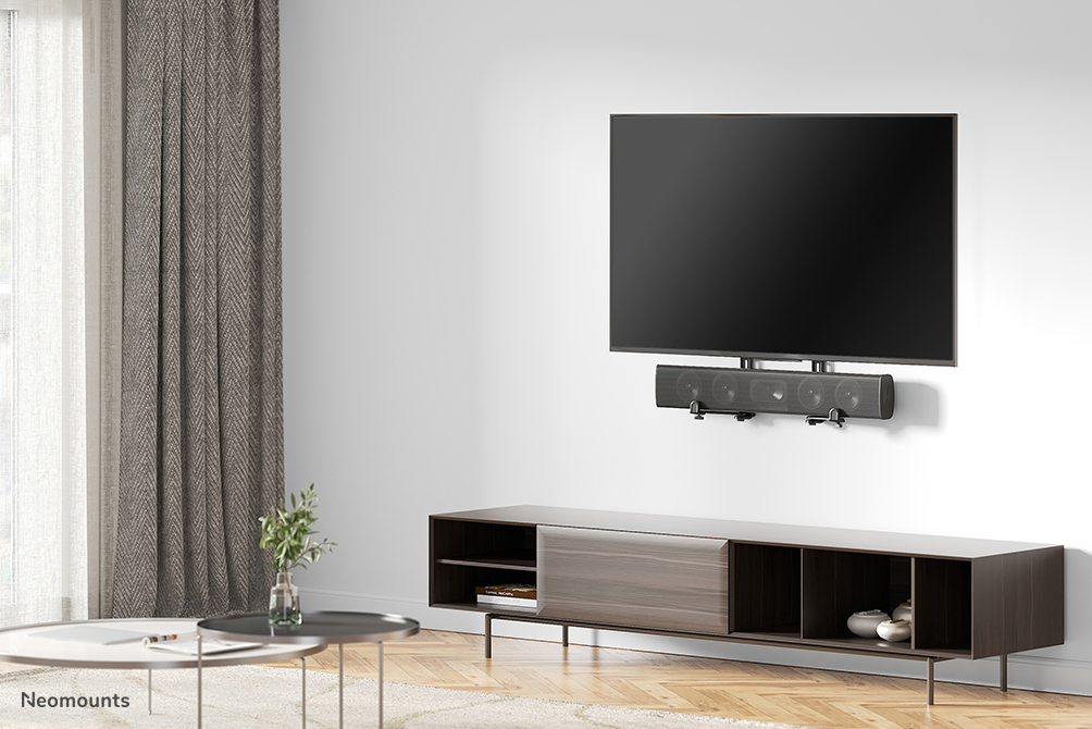 NEOMOUNTS AWL29-650BL1 Support pour vidéobar/barre de son VESA - max 15 kg - universel