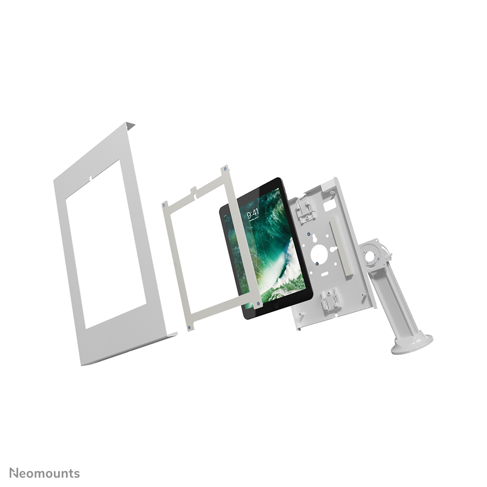 NEOMOUNTS DS15-640WH1 Support de bureau pour tablette 9.7-11p - verrouillable