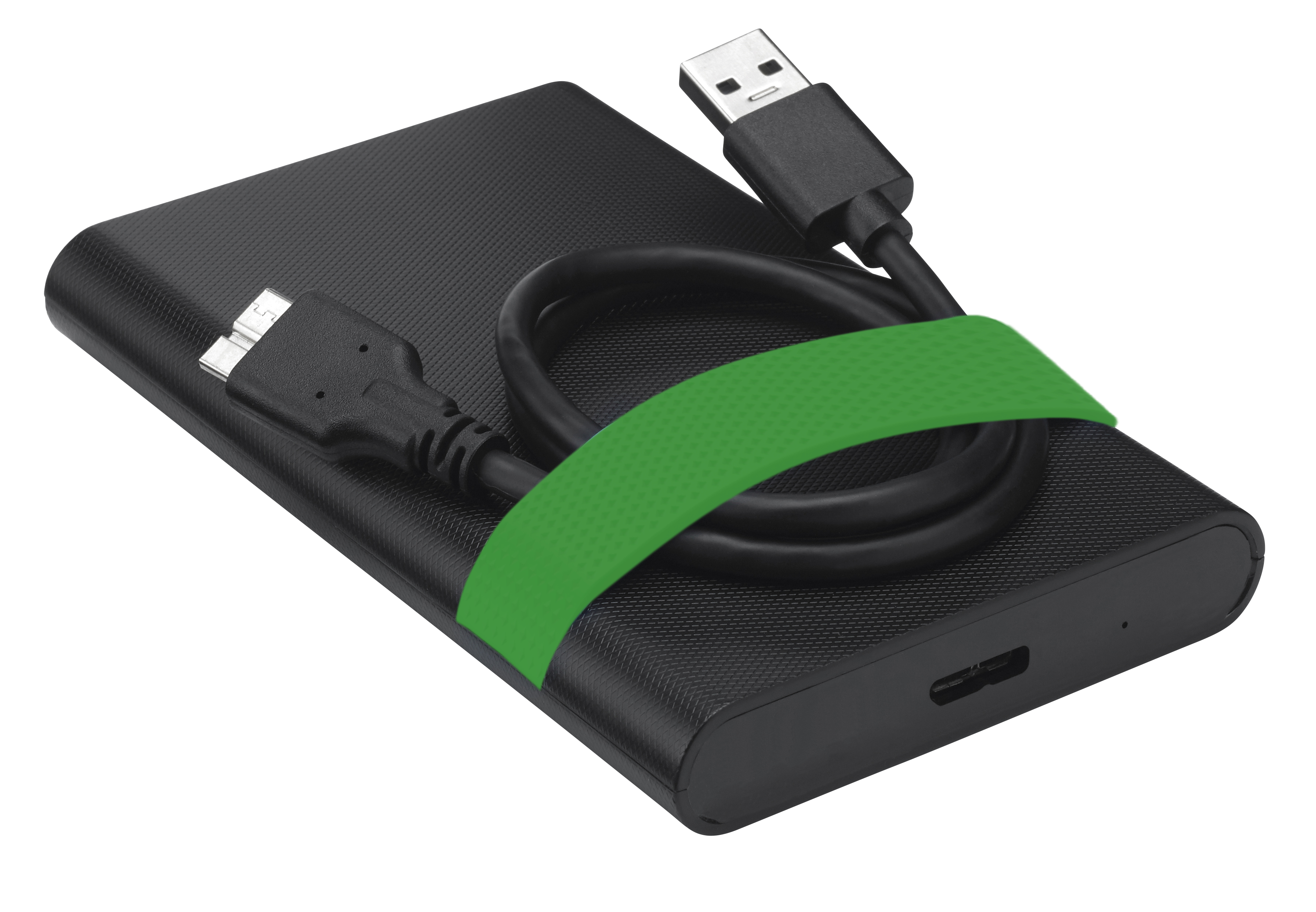 Verbatim 53111 disque dur externe 512 Go 5400 tr/min 2.5" Micro-USB B 2.0/3.2 Gen 1 (3.1 Gen 1) Noir, Vert