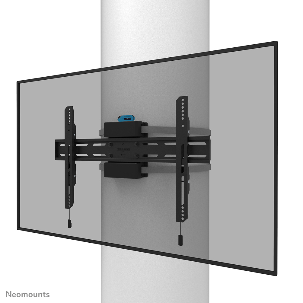 NEOMOUNTS WL30S-910BL16 Support de pilier pour écran 40-75p - fixe - verrouillable - diam. 25-100 cm - portrait
