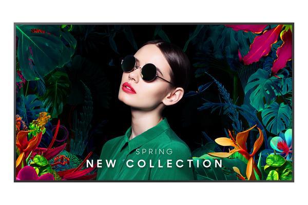 Samsung QM75C Écran plat de signalisation numérique 190,5 cm (75") LCD Wifi 500 cd/m² 4K Ultra HD Noir Tizen 24/7