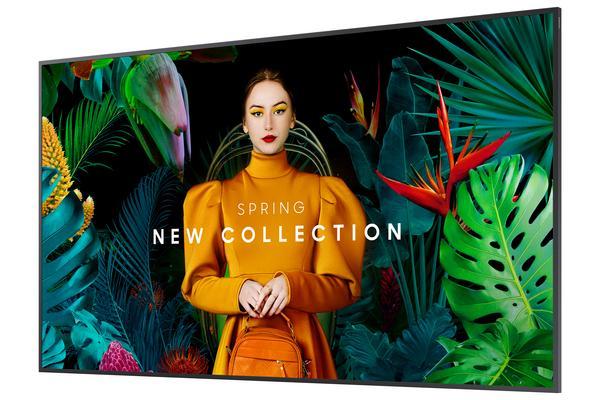Samsung QM75C Écran plat de signalisation numérique 190,5 cm (75") LCD Wifi 500 cd/m² 4K Ultra HD Noir Tizen 24/7