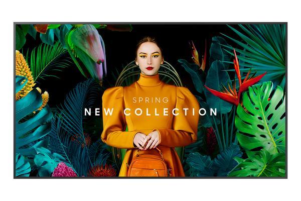 Samsung QM75C Écran plat de signalisation numérique 190,5 cm (75") LCD Wifi 500 cd/m² 4K Ultra HD Noir Tizen 24/7