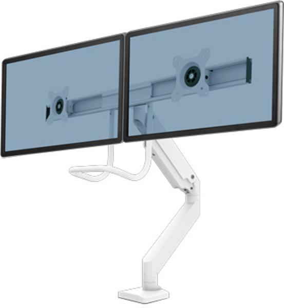 FELLOWES Eppa Crossbar Monitor Arm White