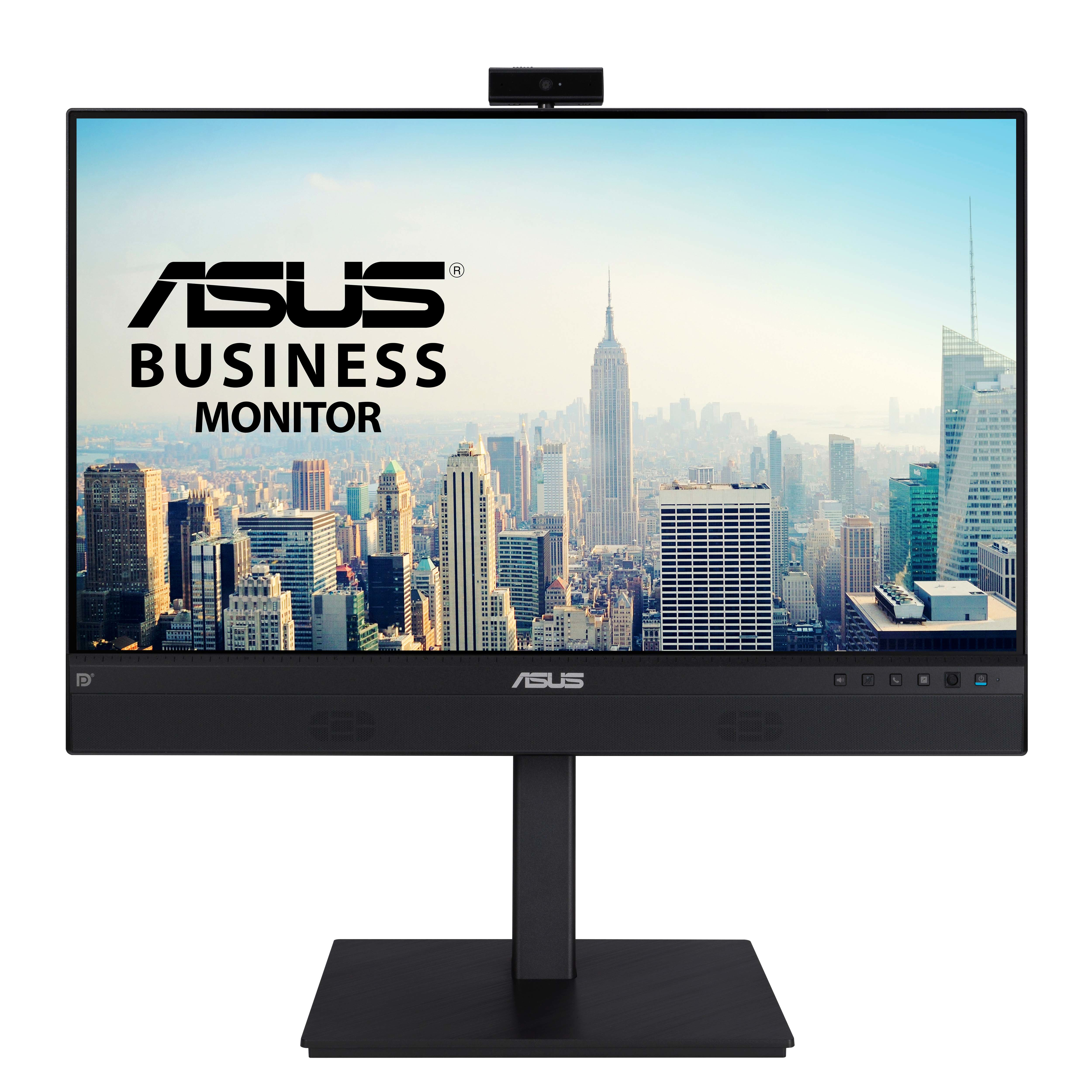 ASUS Business BE24ECSNK 24p 1920x1080 FHD IPS Monitor 16:9 Webcam Mic DP HDMI 80W USBC MiniPC Attachment