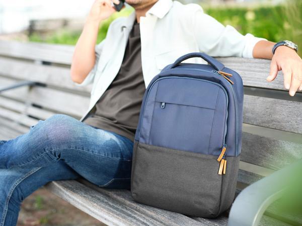 Trust Lisboa 40,6 cm (16") Sac à dos Bleu