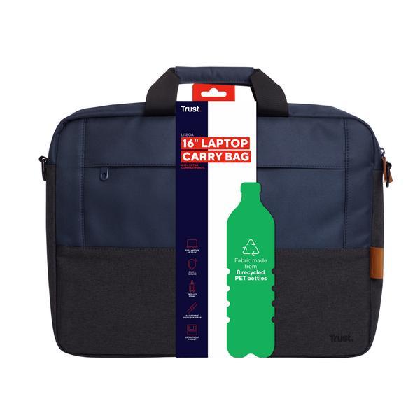 Trust Lisboa 40,6 cm (16") Malette Bleu