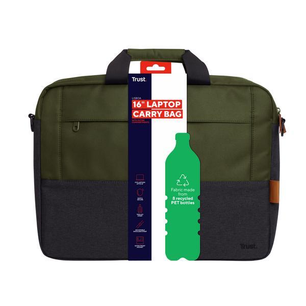 Trust Lisboa 40,6 cm (16") Malette Vert