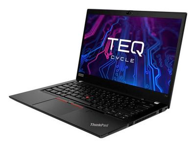 Teqcycle Lenovo Thinkpad T14 G2 Intel® Core™ i5 i5-1145G7 Ordinateur portable 35,6 cm (14") Full HD 16 Go DDR4-SDRAM 256 Go SSD Wi-Fi 6 (802.11ax) Windows 11 Pro Noir Français
