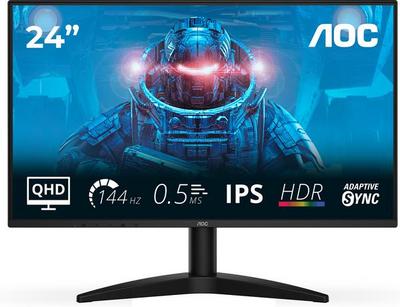 AOC B3 Q24B36X écran plat de PC 60,5 cm (23.8") 2560 x 1440 pixels Quad HD LED Noir