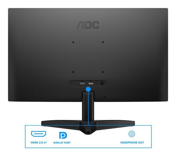AOC B3 Q24B36X écran plat de PC 60,5 cm (23.8") 2560 x 1440 pixels Quad HD LED Noir